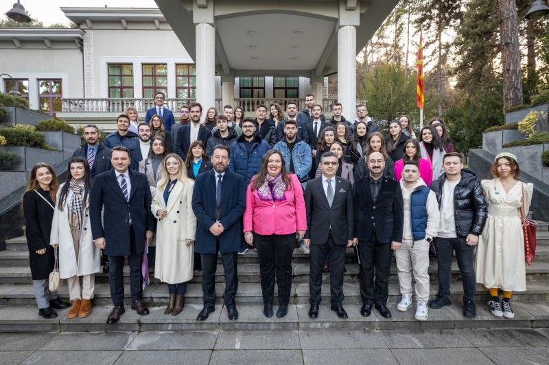 VISIT FROM THE INTERNATIONAL VISION UNIVERSITY TO THE PRESIDENCY OF NORTH MACEDONIA